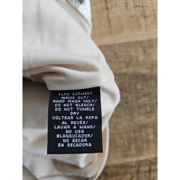 Maree Pour Toi All Over White Lace Bustier Top With Gold And Silver Floral 16 - Picture 6 of 11